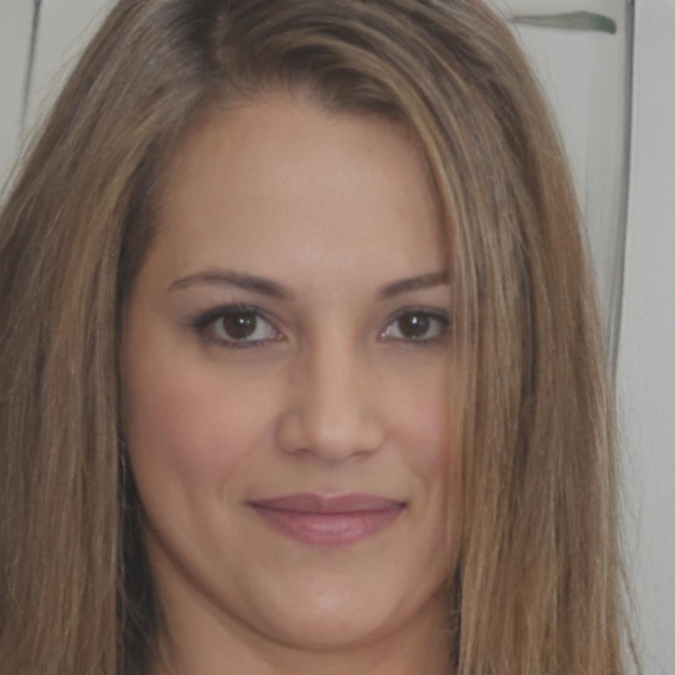 Retrato de Ana Beltrán, especialista en gimnasia rítmica